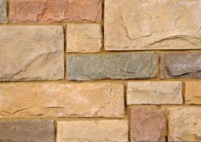 Ashlar Autumn With Santee Buff Grout