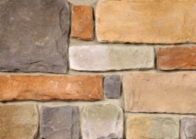 Cobble Aspen Falls With Grey Grout