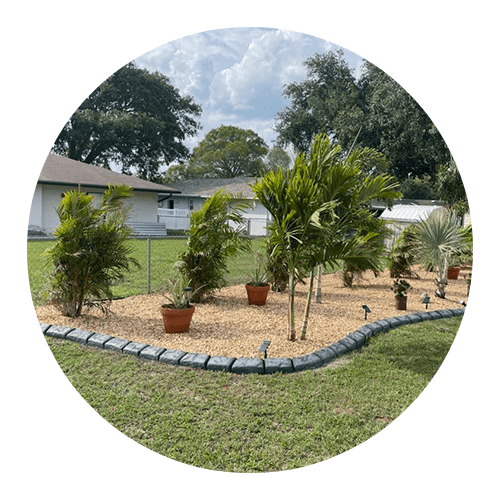 hardscaping work